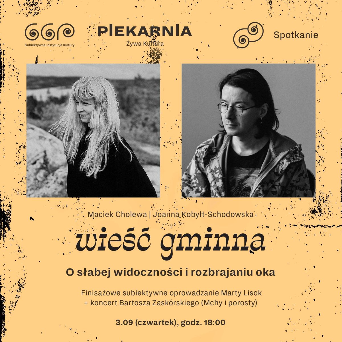 wieść gminna_wydarzenia towarzyszące_finisaż_kwadrat_ig